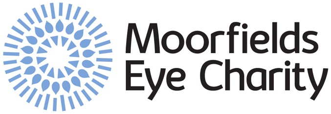 Moorfields eye charity logo